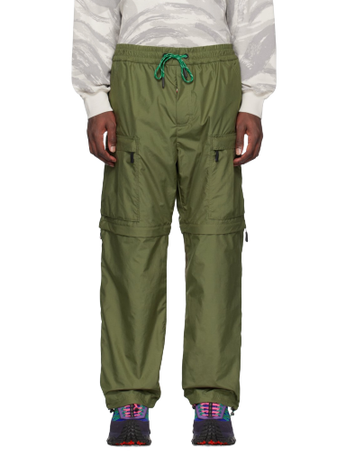 Cargo housut Moncler Grenoble Zip Panel Cargo Pants Vihreä | I10972A0000454A3E