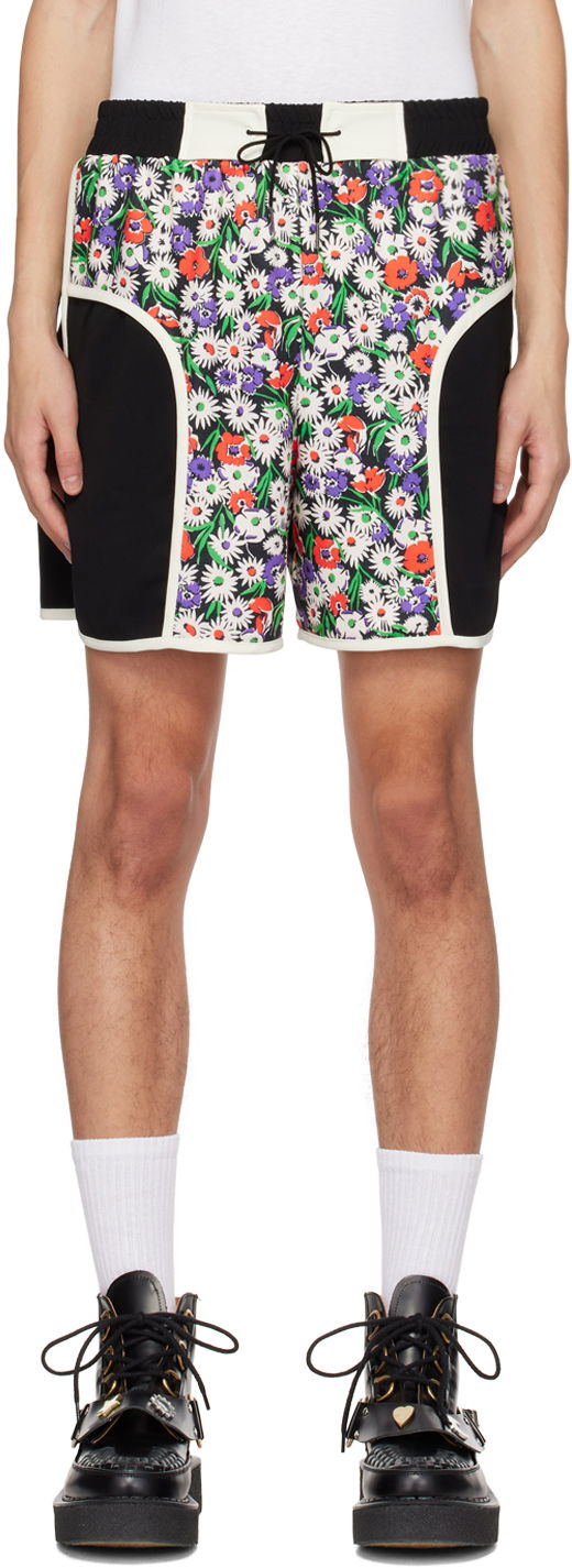 Shortsit Anna Sui Floral Print Athletic Shorts Monivärinen | M1023A41