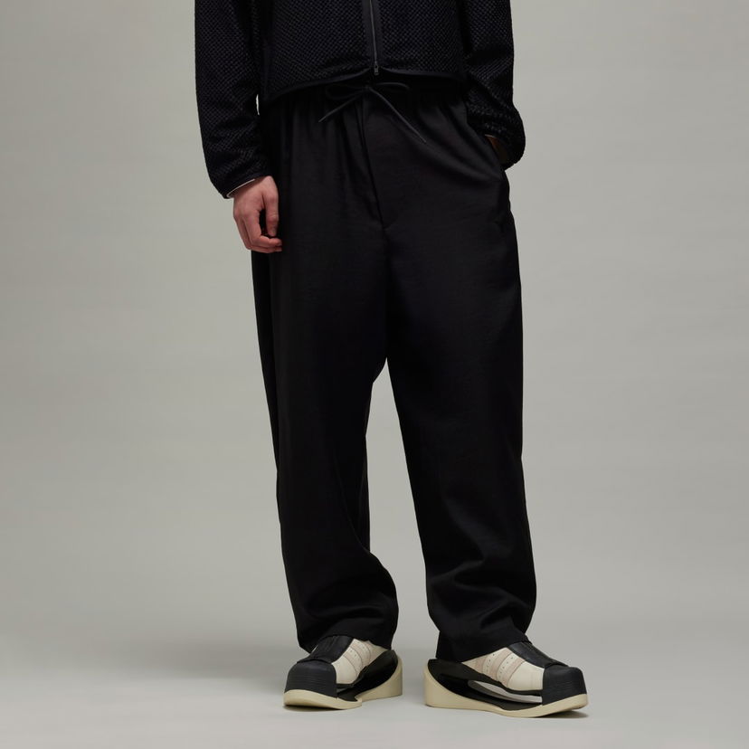 Housut Y-3 Sport Uniform Tapered Trousers Musta | JD9791