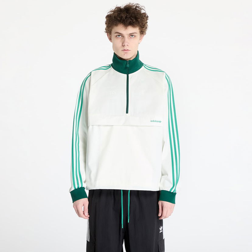 Tuulitakki adidas Originals Pullover Jacket Valkoinen | JC8375