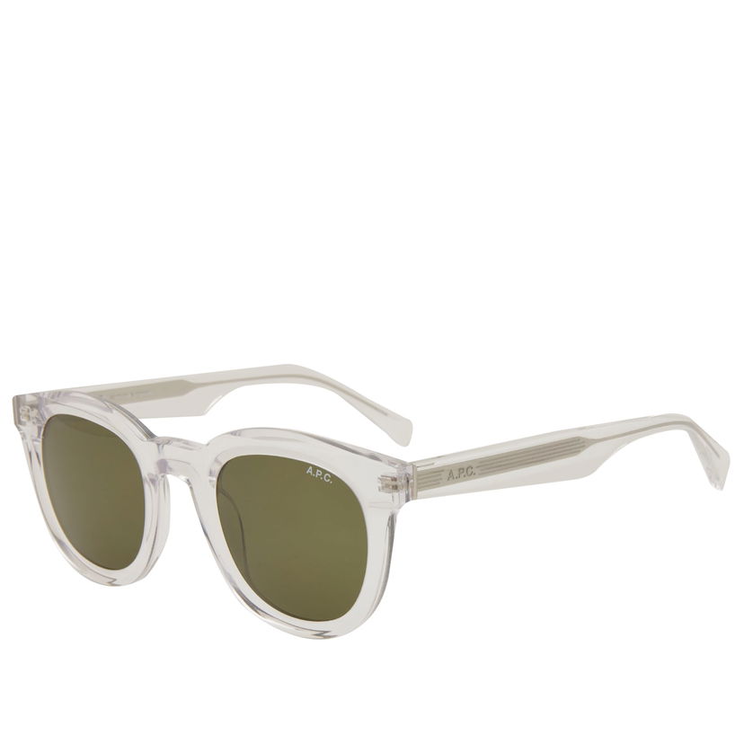 Aurinkolasit A.P.C. Lou Sunglasses Valkoinen | ACABF-M75001-AAA