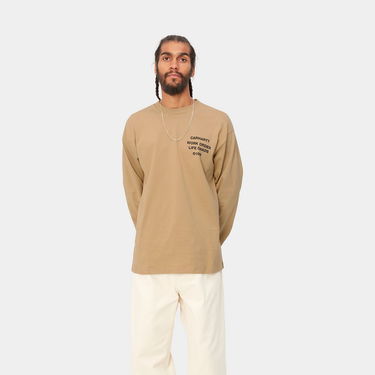 T-paita Carhartt WIP Reverse Hammer T-Shirt Ruskea | I032392_07E_XX, 2