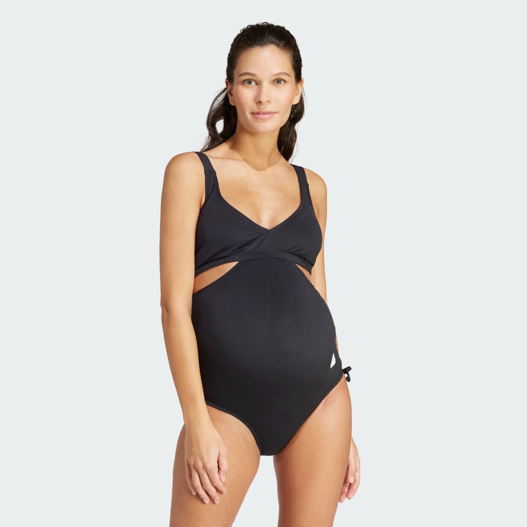 Uimapuvut adidas Performance Sportswear Iconisea Maternity Swimsuit Musta | IP6516, 0