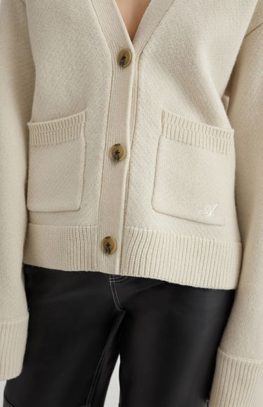 Villapaita AXEL ARIGATO Memory Relaxed Cardigan Beige | A0443010, 5