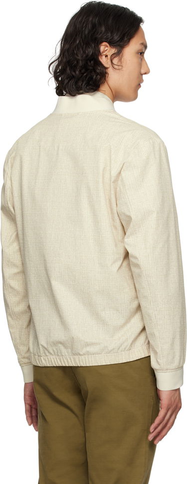 Bomber-takki BOSS BOSS Slim-Fit Bomber Jacket Beige | 50539477, 2