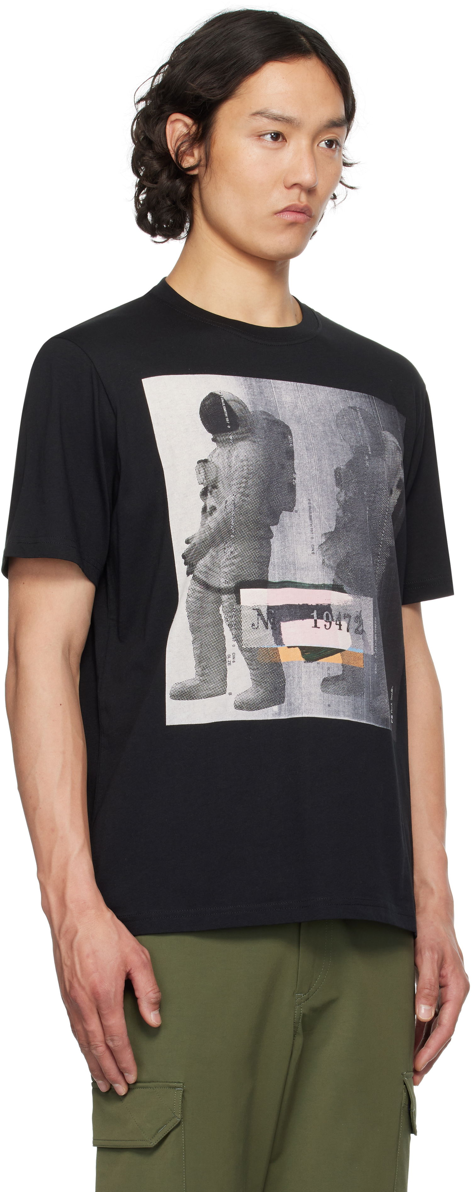 T-paita Paul Smith PS Paul Smith Astronaut Print T-Shirt Musta | M2R-011R-PP5086-79, 1
