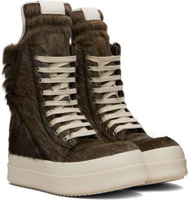 Tennarit ja kengät Rick Owens Rick Owens Concordians Megageobaskets Ruskea | RR02E1855 LHLC, 3