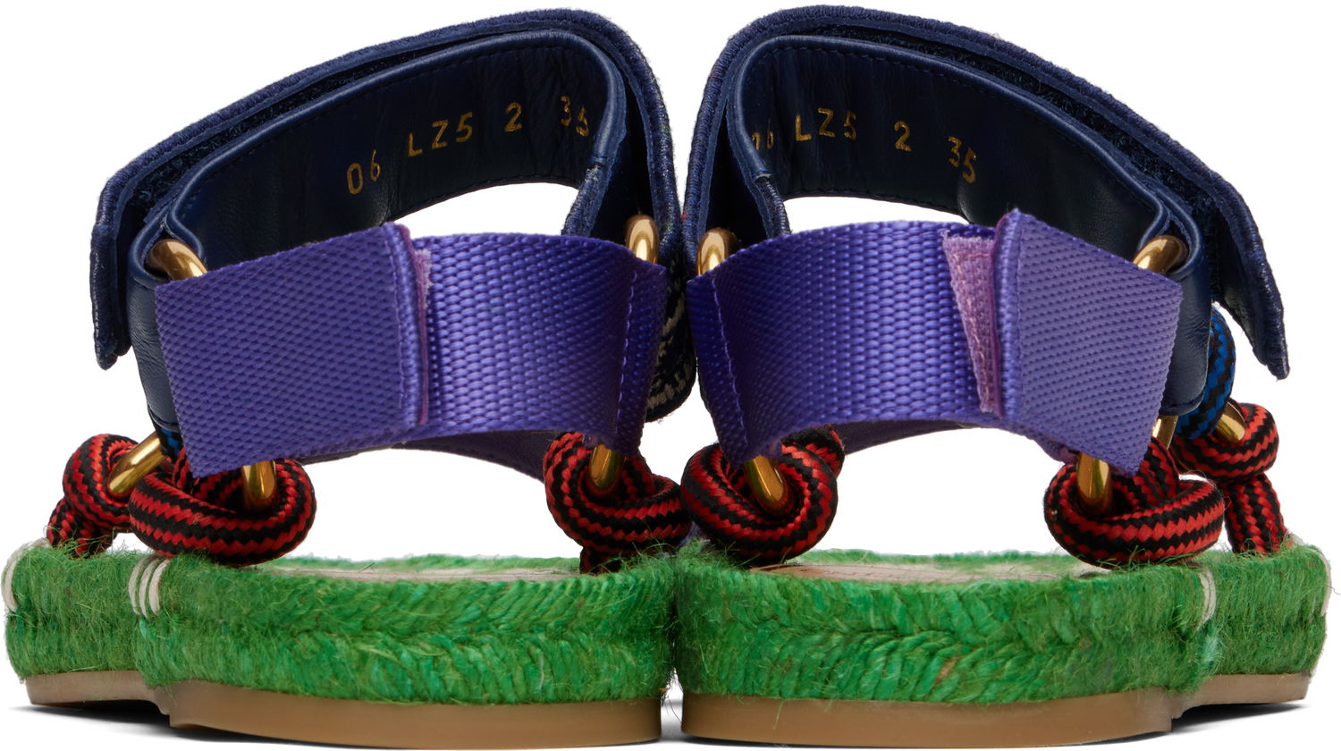 Asusteet Valentino Valentino Garavani Lake Powell Rope Sandals Vihreä | 6W0S0LZ5PNB, 1