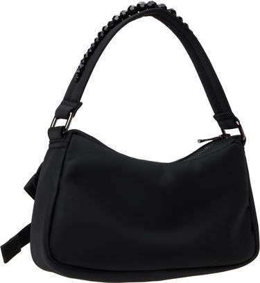 Käsilaukku Simone Rocha Simone Rocha Beaded Utility Bow Pochette Bag Musta | BAG176B 0761, 2