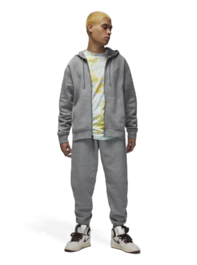 Huppari Jordan Essentials Full-Zip Fleece Hoodie Harmaa | DQ7350-091