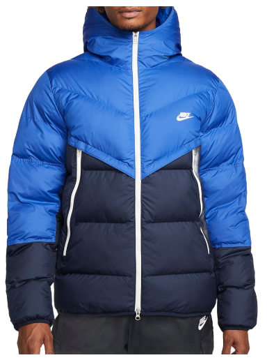 Puffer takki Nike Sportswear Storm-FIT Windrunner PRIMALOFT® Sininen | dr9605-480