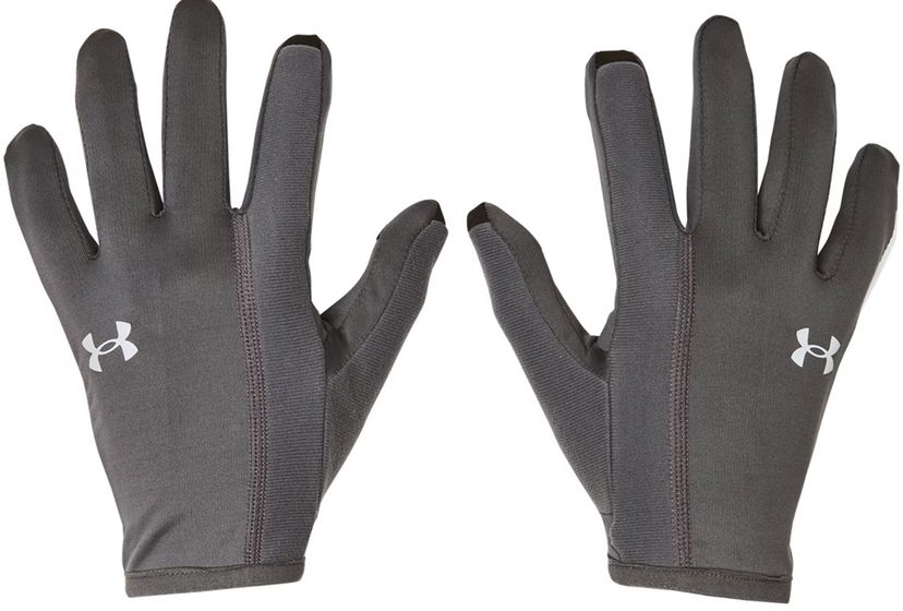 Käsineet Under Armour Gloves Run Liner Harmaa | 1377510-025