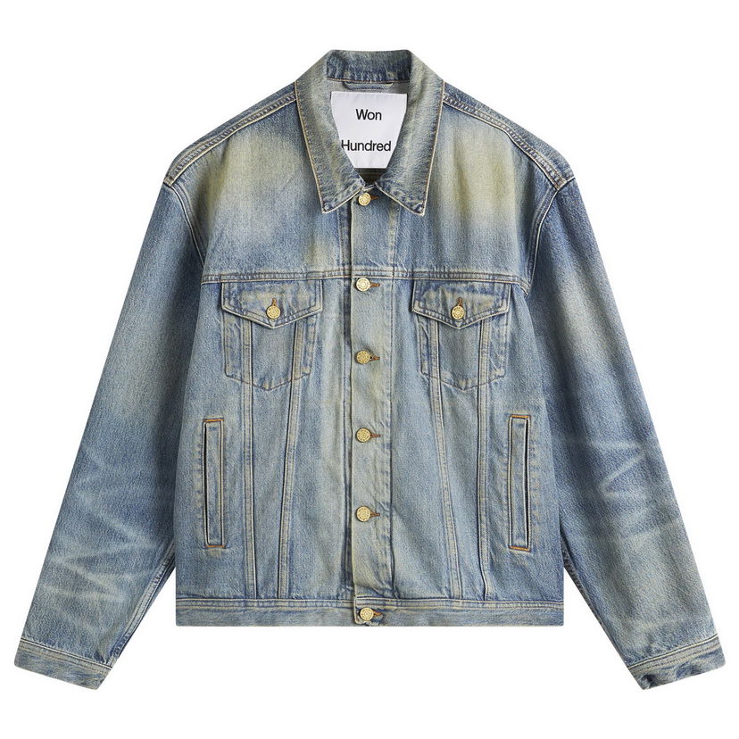 Jeans Won Hundred Won Hundred Liverpool Denim Jacket, Size Large Sininen | 3569-15028