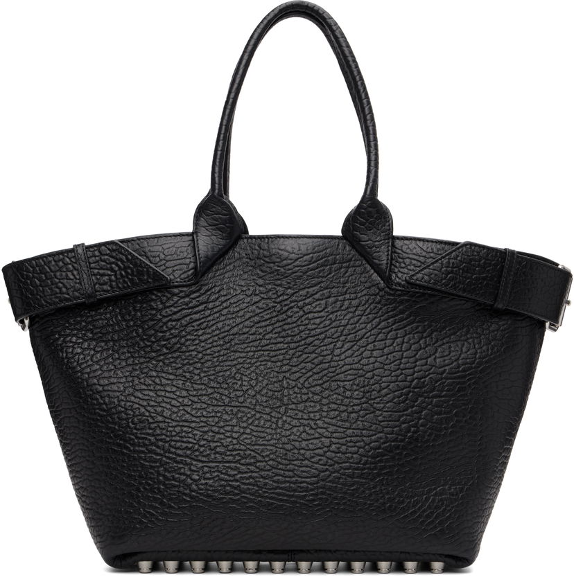 Kangaskassi Alexander Wang Alexander Wang Large Leather Rhett Tote Musta | 20325T60L