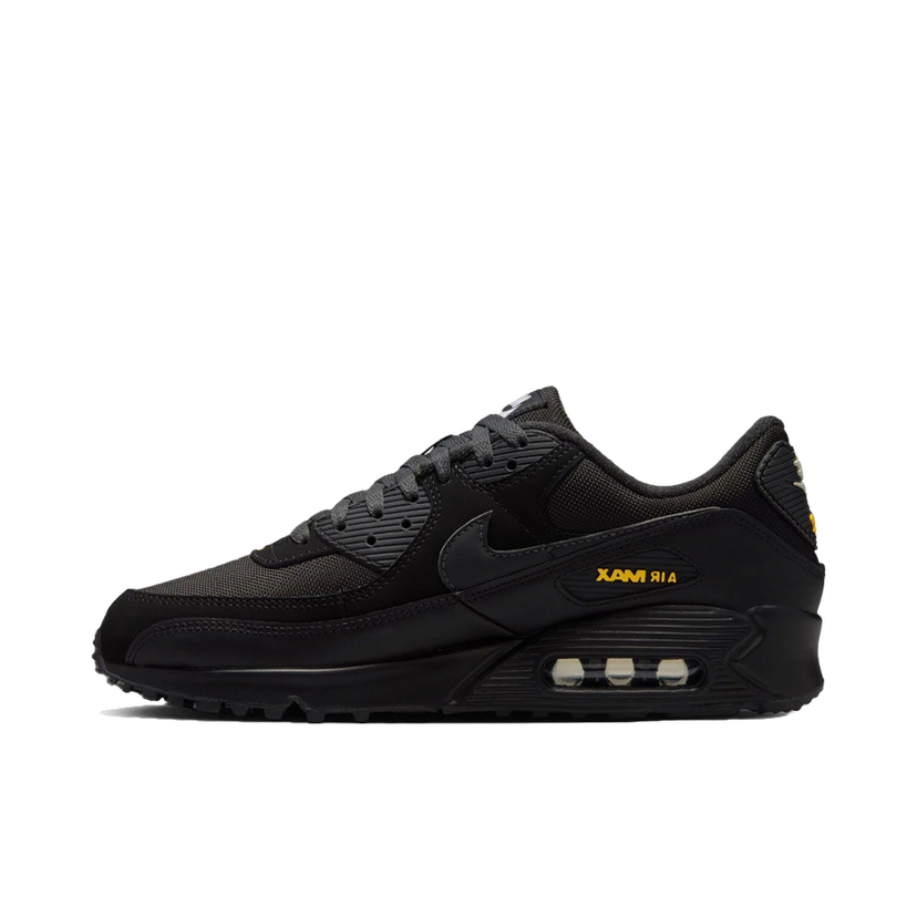 Tennarit ja kengät Nike Air Max 90 Black Speed Yellow Musta | HM0628-001