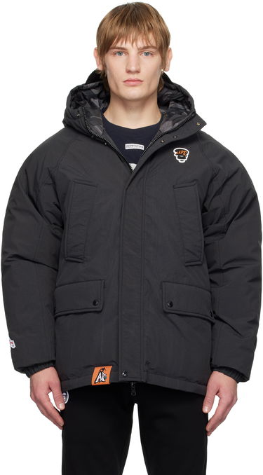 Parka AAPE by A Bathing Ape AAPE by A Bathing Ape Reversible Down Jacket Musta | AAPDNM7669XXNBKL, 0