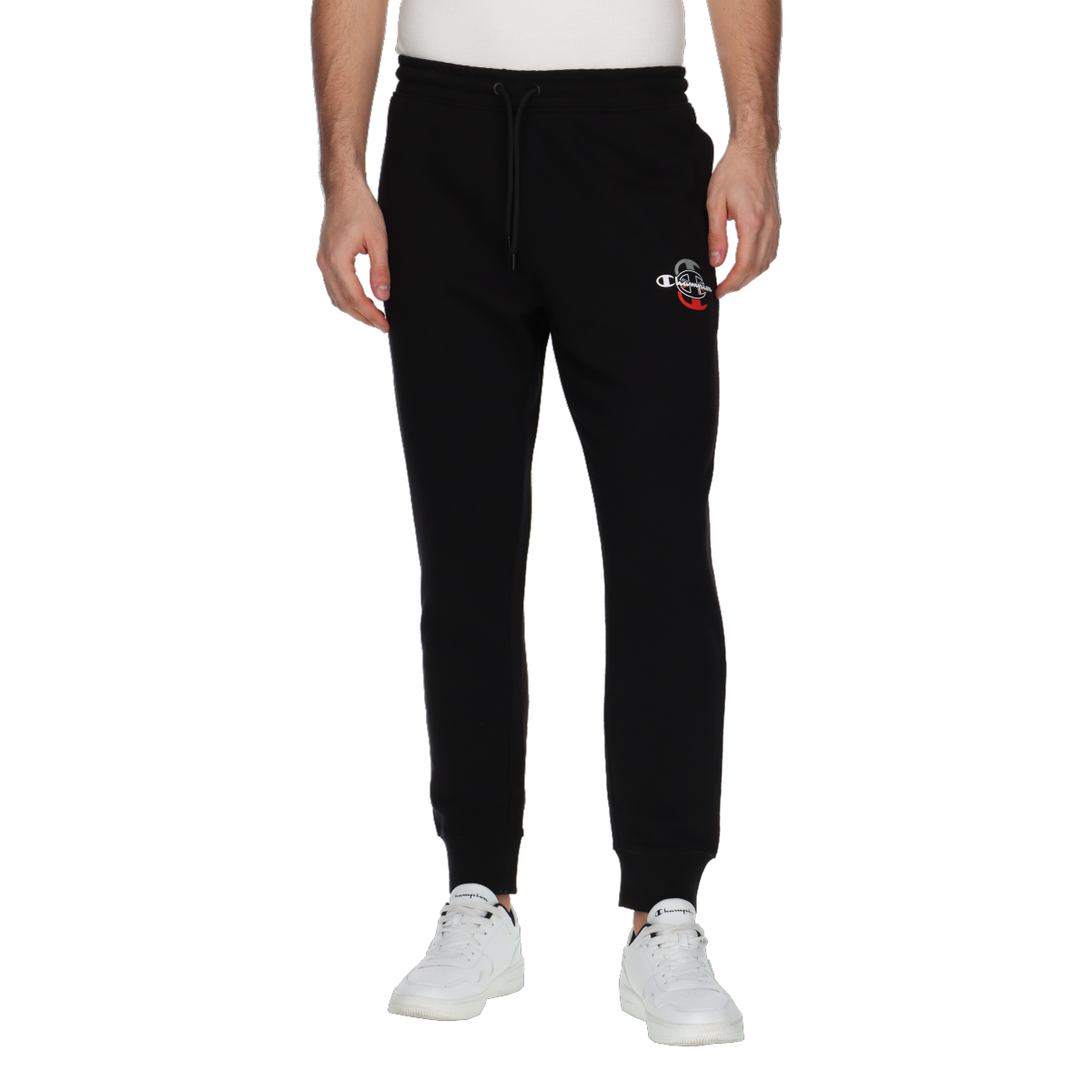 Verryttelyhousut Champion Sweatpants Triple C Musta | 220527-KK001, 0