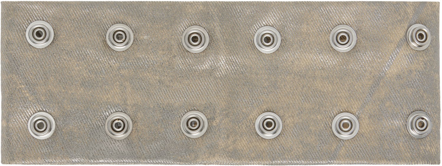 Kaulakoru Rick Owens DRKSHDW Concordians Strobe Snap Neck Band Choker Beige | DA02E7475 DPF, 0