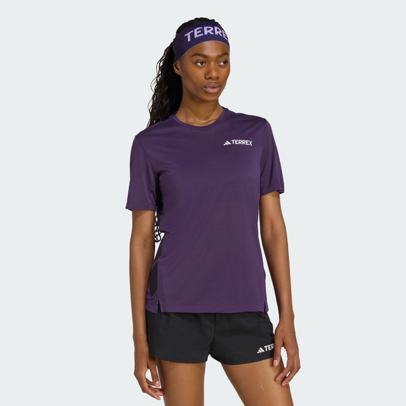 T-paita adidas Performance Terrex Xperior Climacool+ Running Tee Violetti | JN3877