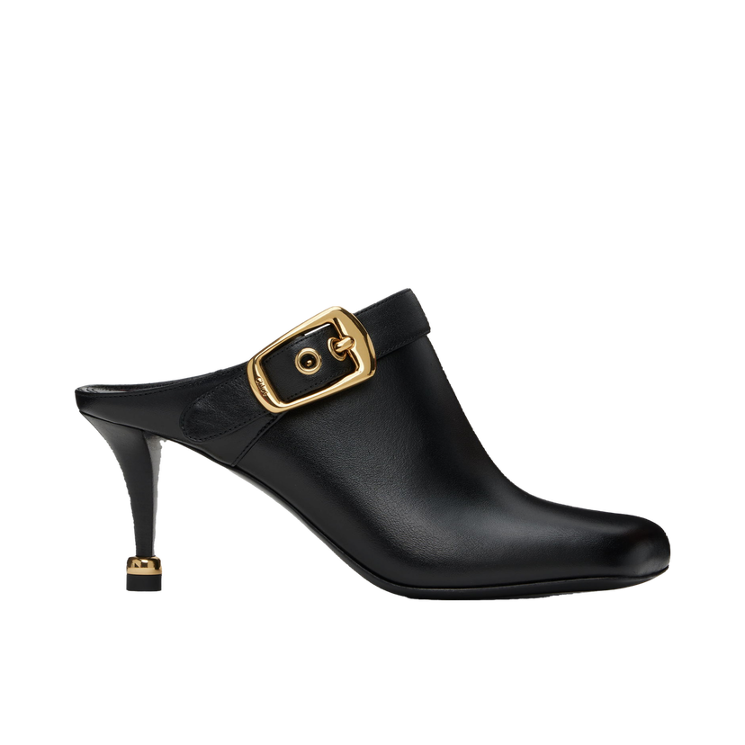 Tennarit ja kengät CHLOÉ Chloé Andrea Buckle Leather Mules Musta | CHC25S08CQK
