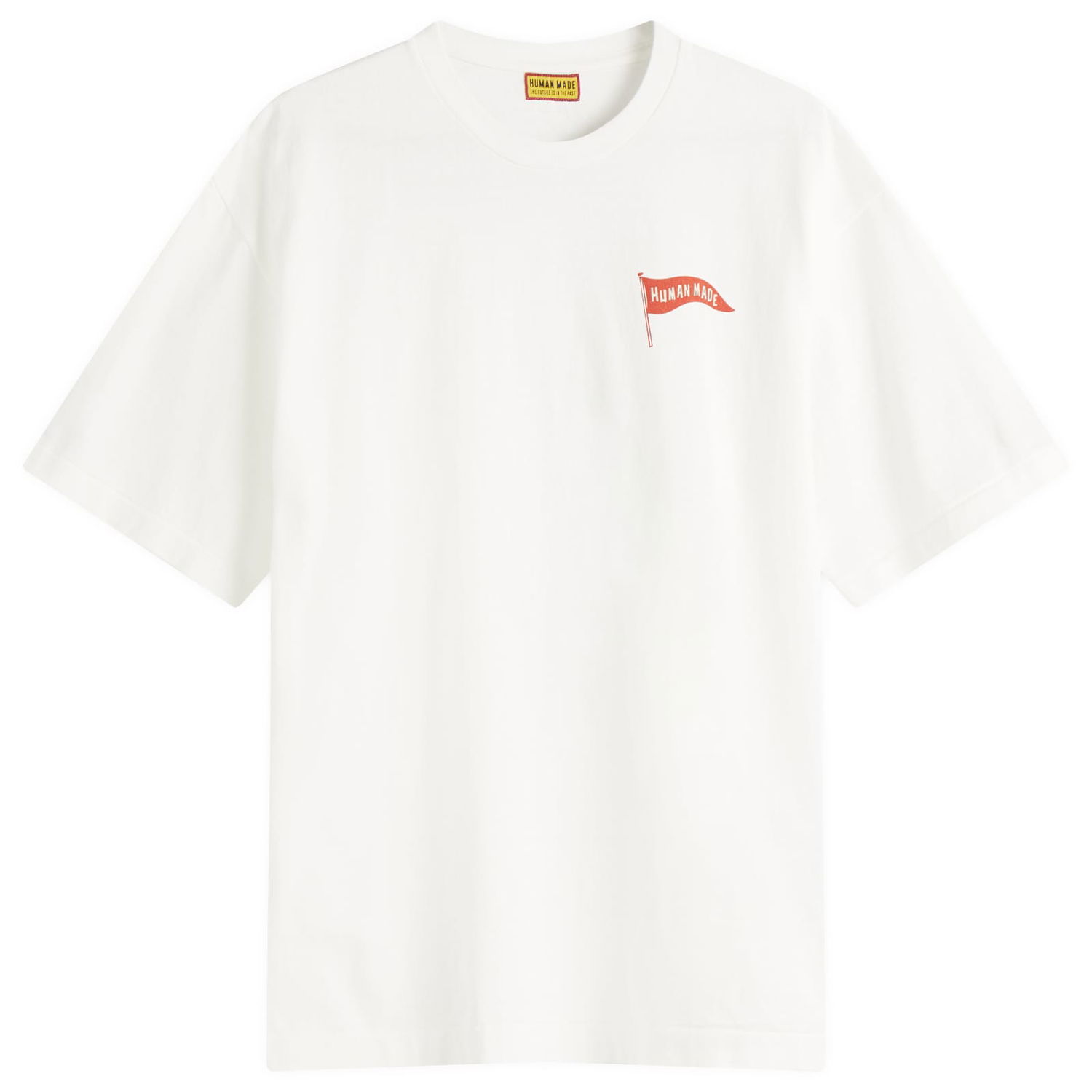 T-paita Human Made Human Made Flag Graphic T-Shirt, Size Large Valkoinen | HM29TE024-WHT, 0