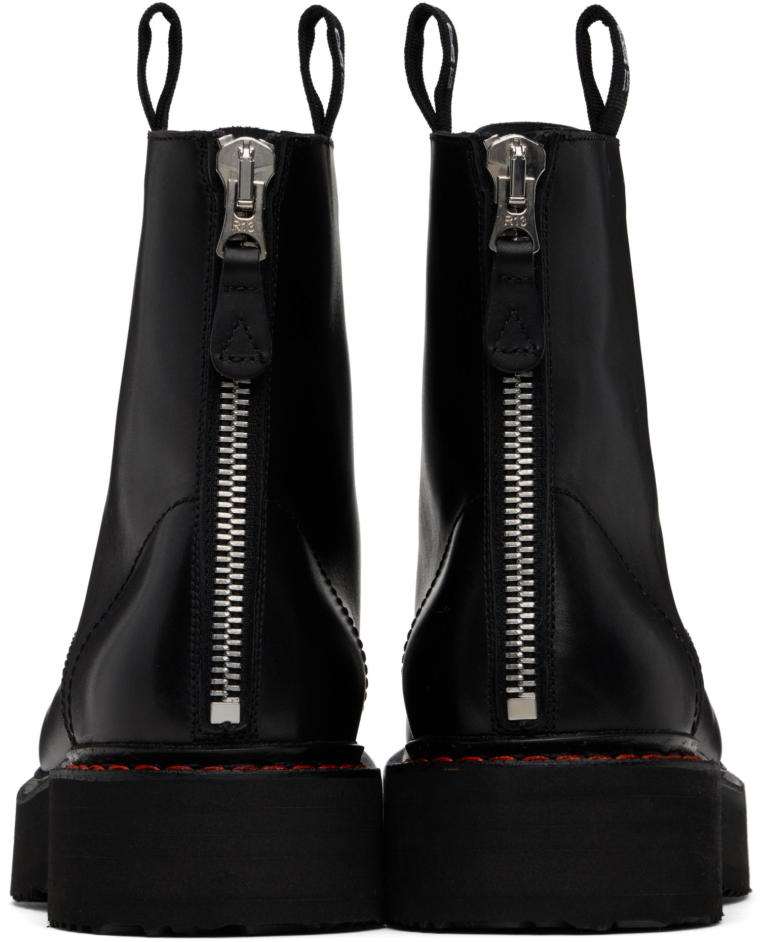 Vaatteet R13 R13 Single Stack Boots Musta | R13WS025-S001A, 1