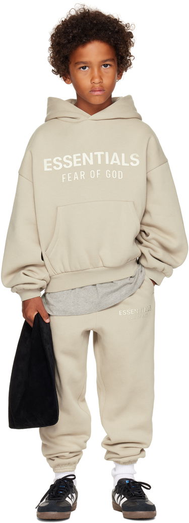 Verryttelyhousut Fear of God ESSENTIALS Classic Fit Sweatpants Beige | 785SP253216K, 3