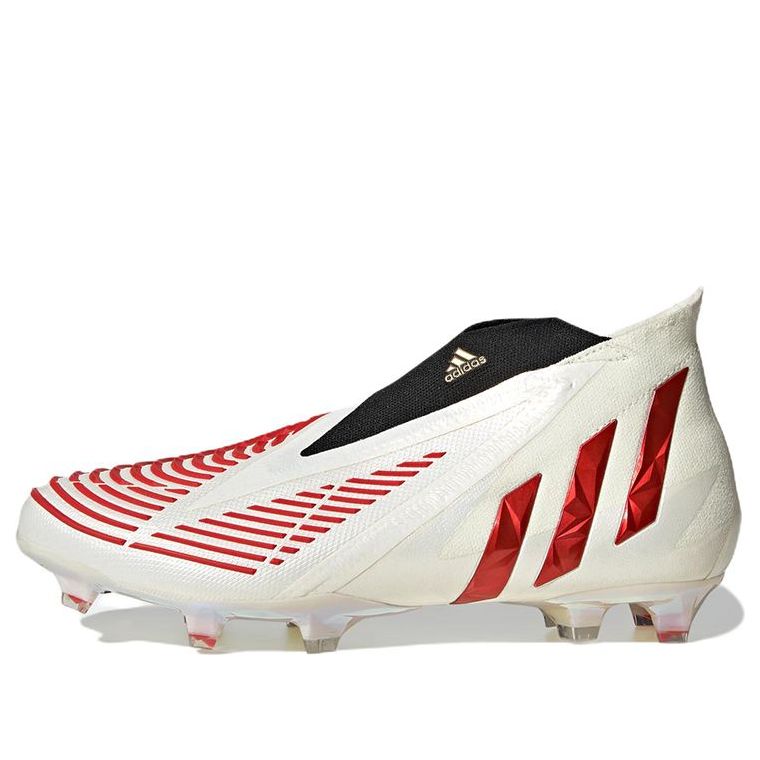Tennarit ja kengät adidas Performance adidas Predator Edge+ FG 'Off White Vivid Red' Valkoinen | GV7384