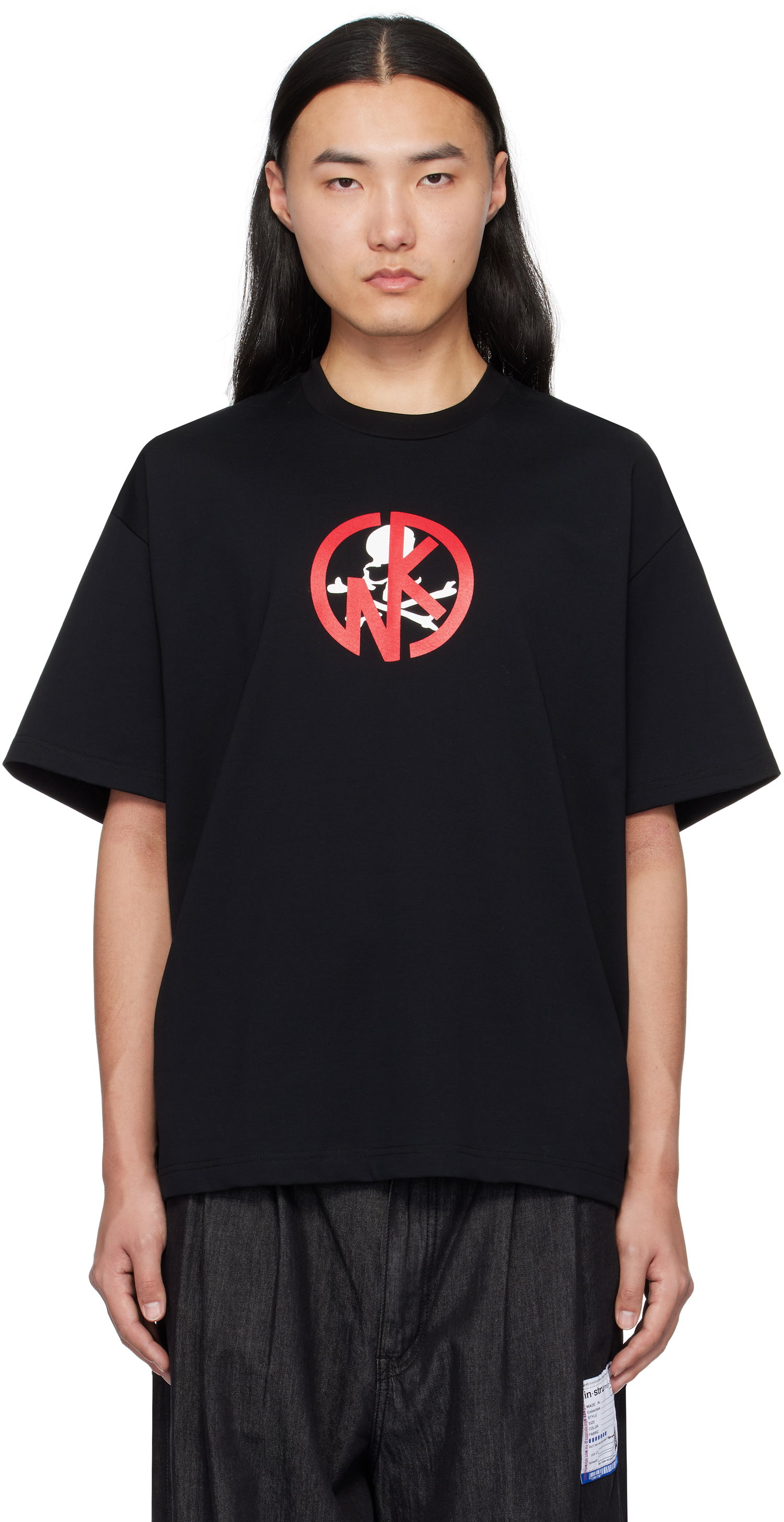 T-paita Mastermind WORLD Mastermind World Ultimate Muscle Edition T-Shirt Musta | MJ24C13-TS116-707, 0