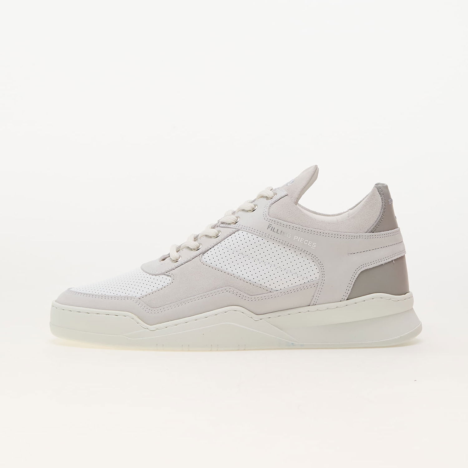 Tennarit ja kengät Filling Pieces Low Top Ghost Paneled White Valkoinen | 10120631855, 0