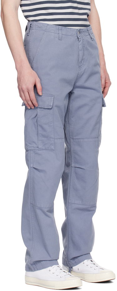 Cargo housut Carhartt WIP Regular Fit Cargo Pants Vihreä | I030475, 4