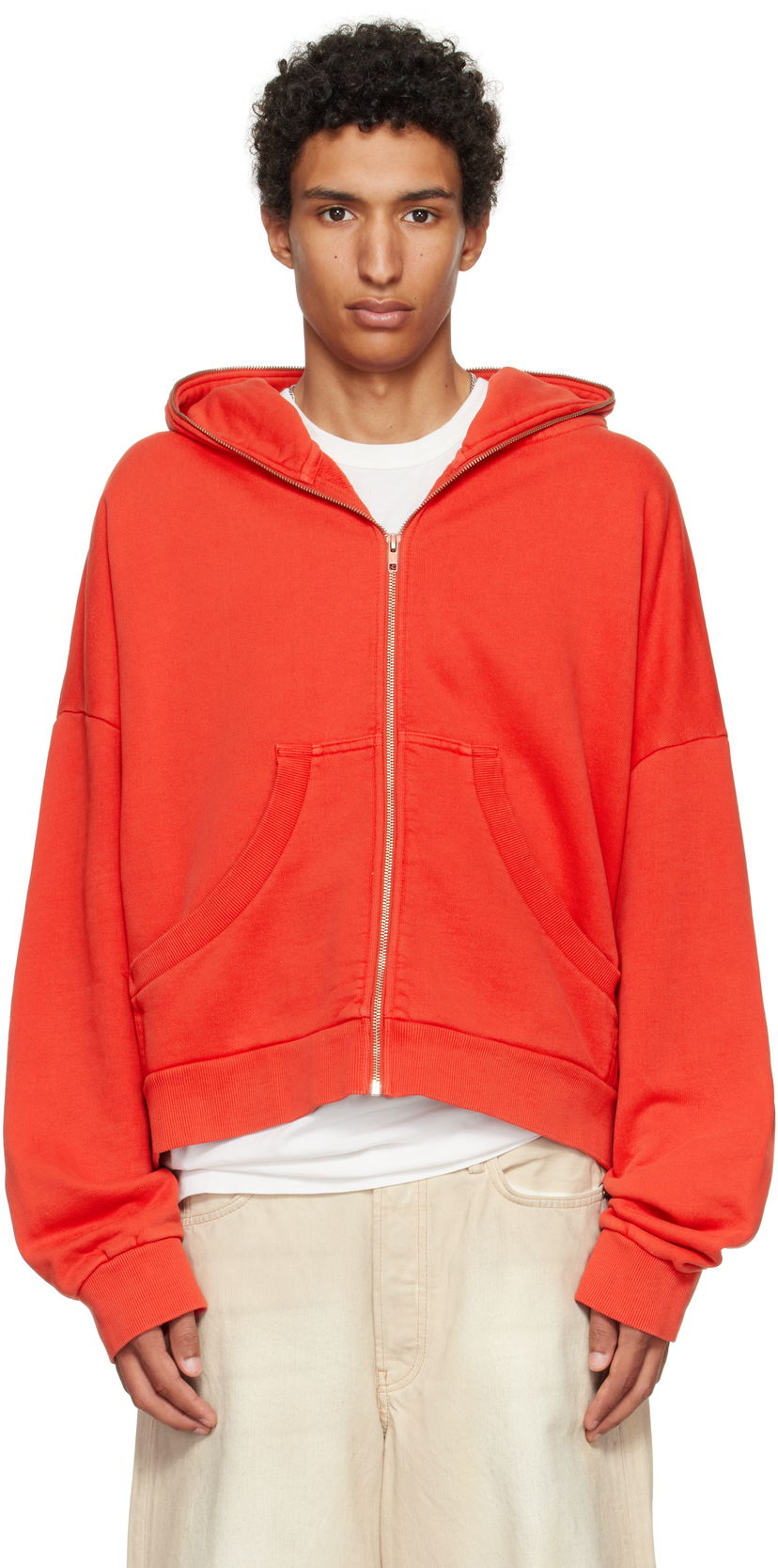 Huppari Entire Studios Entire Studios Eternal Zip Hoodie Punainen | ES2202CH