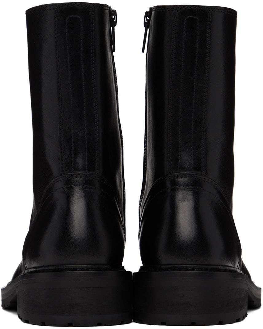 Vaatteet Ann Demeulemeester Ann Demeulemeester Danny Lace-Up Boots Musta | 2201-W-C01-380-099, 1