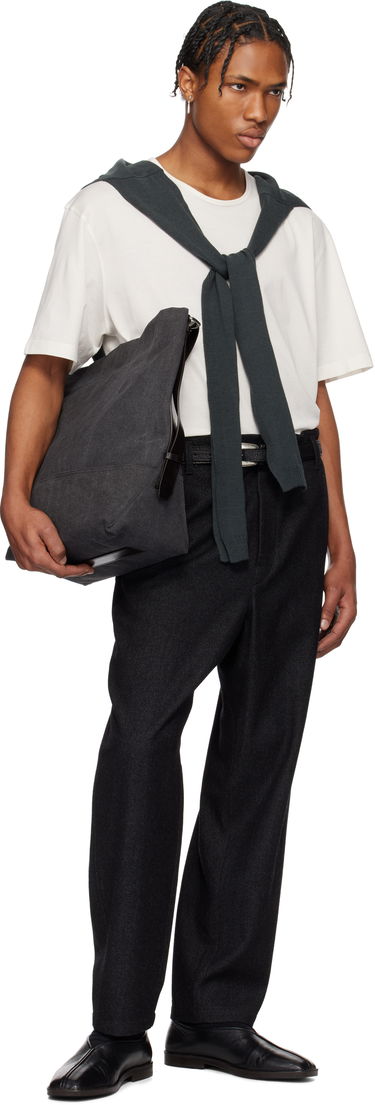 Huivi LEMAIRE Lemaire Trompe L'oeil Shrug Musta | AC1207 LK087, 3