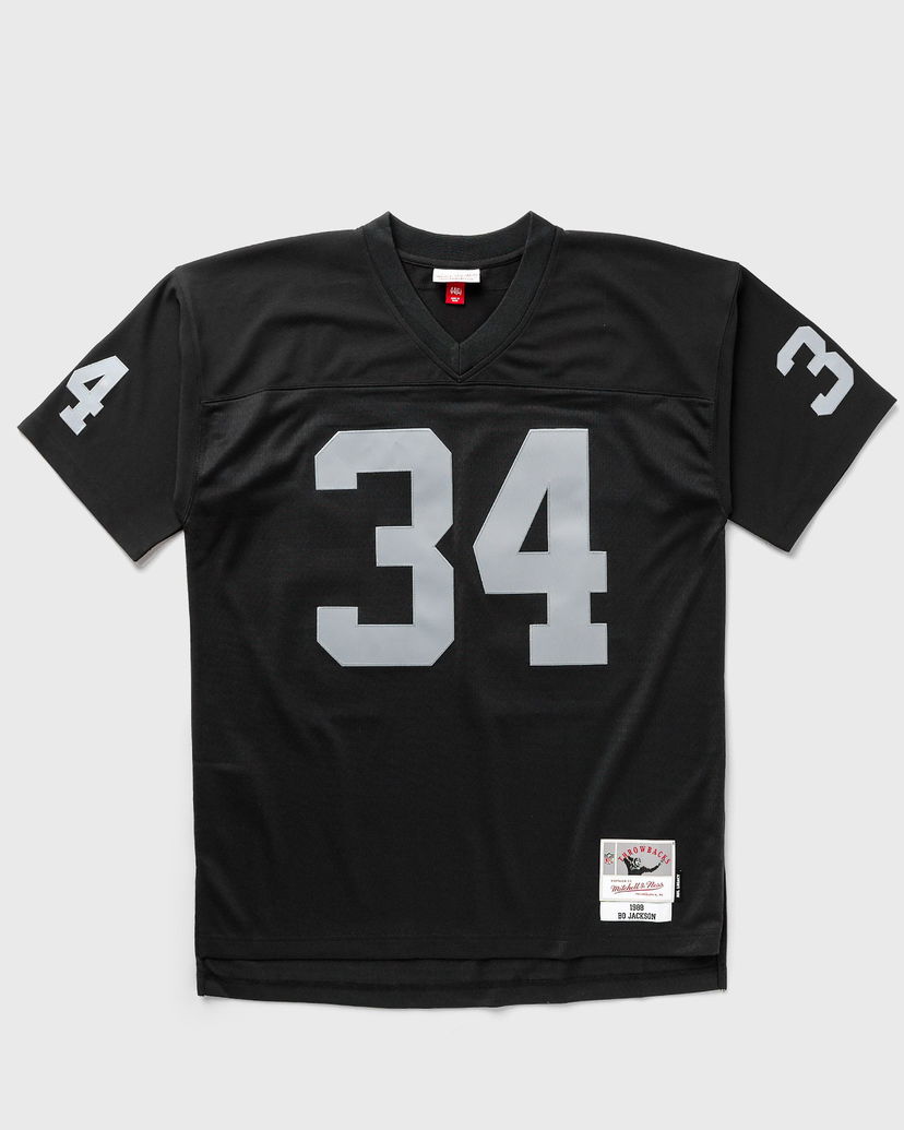 Jersey Mitchell & Ness NFL Legacy Jersey Los Angeles Raiders 1988 Bo Jackson #34 Musta | LGJYAC18035-LAIBLCK88BJA