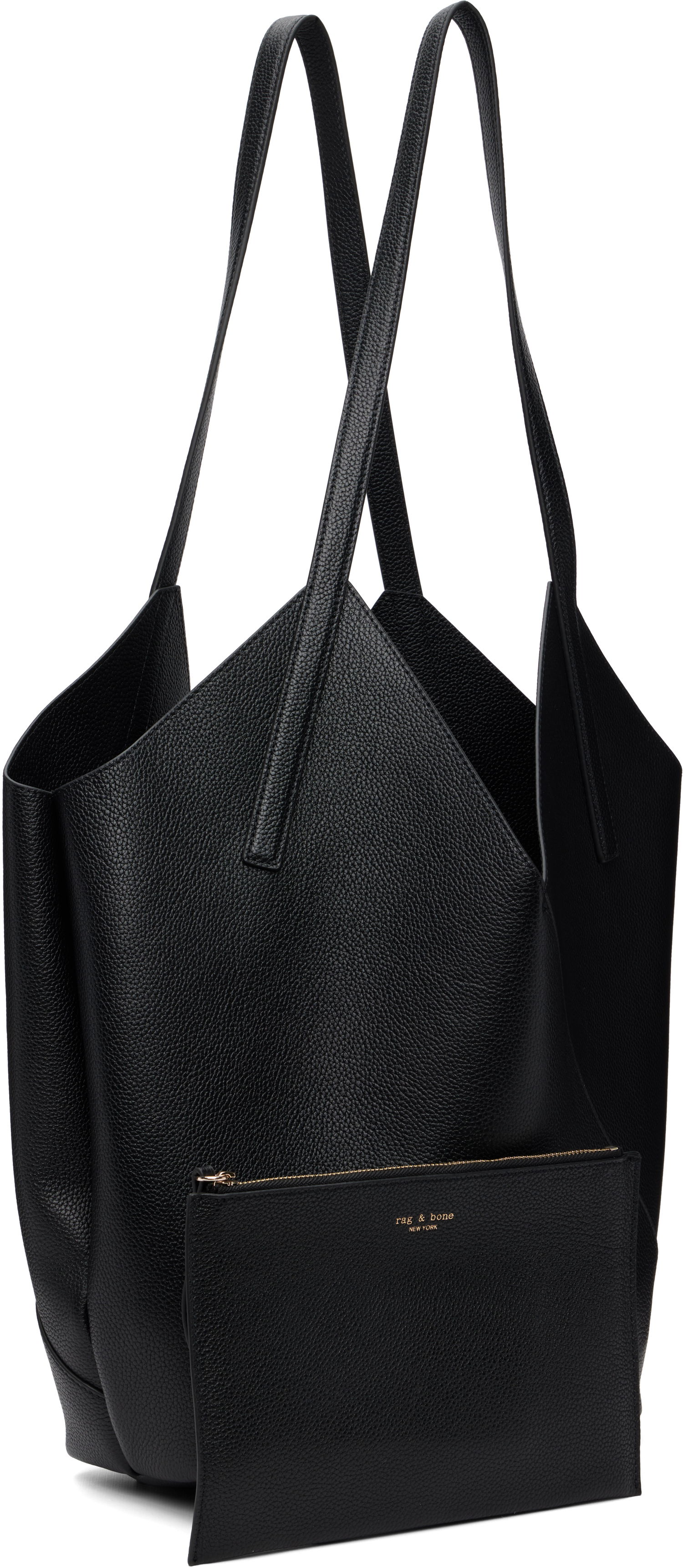 Kangaskassi rag & bone Rag & Bone Alix Leather Tote Musta | LE100823, 1