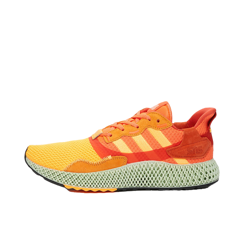 Tennarit ja kengät adidas Originals SNS x ZX 4000 4D "20th Anniversary Day" Oranssi | FV5524