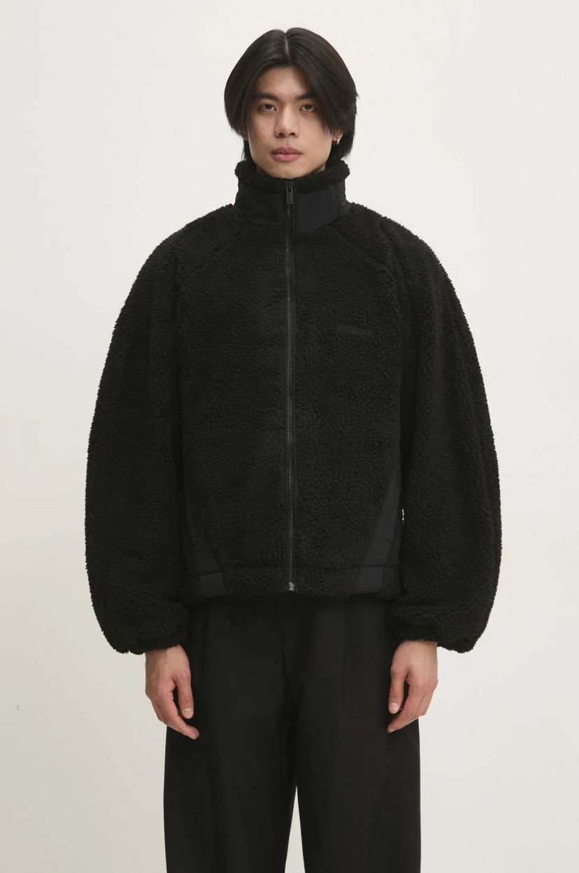 Takki Han Kjøbenhavn Han Kjøbenhavn Oversize Fleece Jacket Musta | U.134141