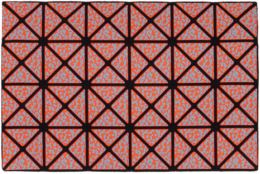 Lompakko BAO BAO ISSEY MIYAKE Geometric Pattern Card Holder Oranssi | BB47AG324