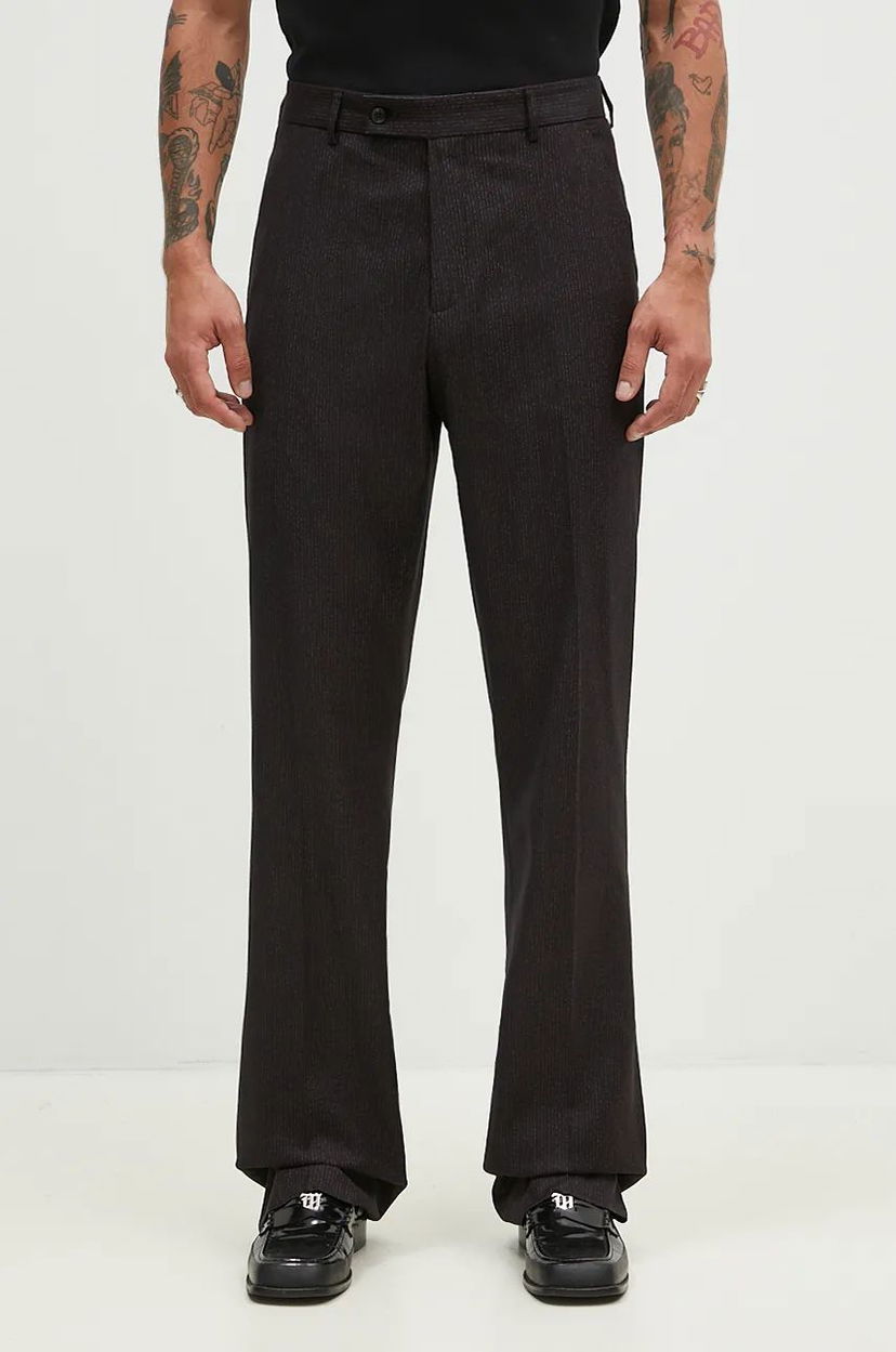 Housut Martine Rose Relaxed Fit Trousers Musta | 303WT06007