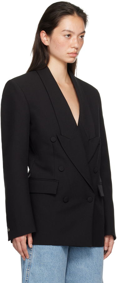 Takki Coperni Double-Breasted Tailored Blazer Musta | COPV58BISF3004, 1