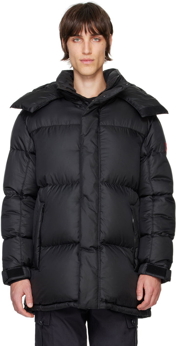 Puffer takki BOSS Water-Repellent Down Jacket Musta | 50495811