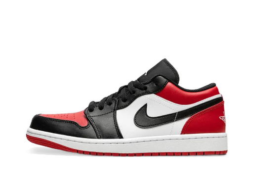 Tennarit ja kengät Jordan Jordan 1 Low "Bred Toe" Punainen | 553558-612