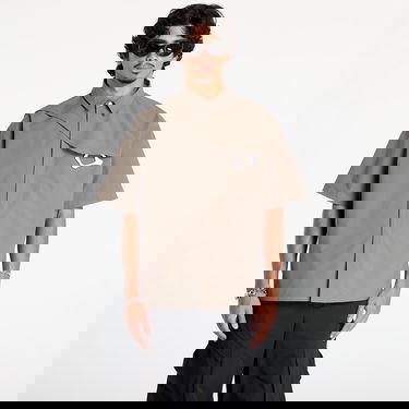 Paita HELIOT EMIL Nylon Shirt with Carabiner Ruskea | HE_M_05_018_P04_DG23, 0