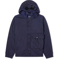 Takki C.P. Company Chrome-R Goggle Overshirt Tummansininen | 15CMOS029A-005904G-888, 1