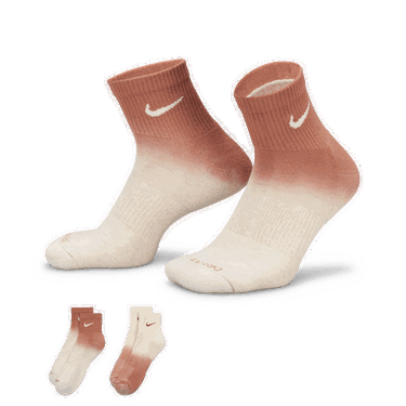 Sukat Nike Everyday Plus 2 Pairs Punainen | FJ4913-907, 1