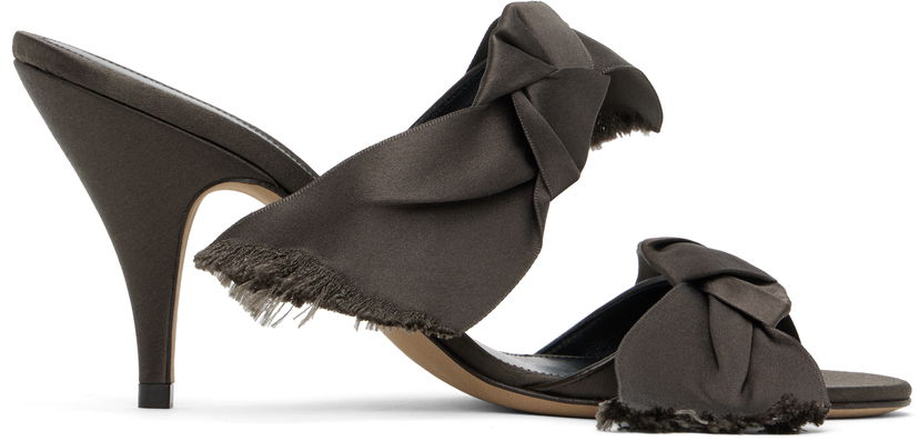 Tennarit ja kengät The Row Vika Knot Heeled Sandals Harmaa | F1569-W326