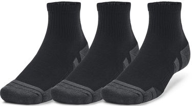 Sukat Under Armour Perfromance Tech Quarter Socks - 3 pack Musta | 1379510-001, 0