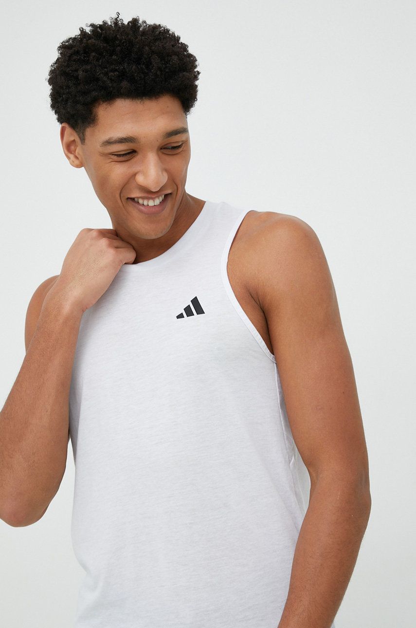 Tankkitoppi adidas Performance Training Essentials Top Valkoinen | IC6947, 0