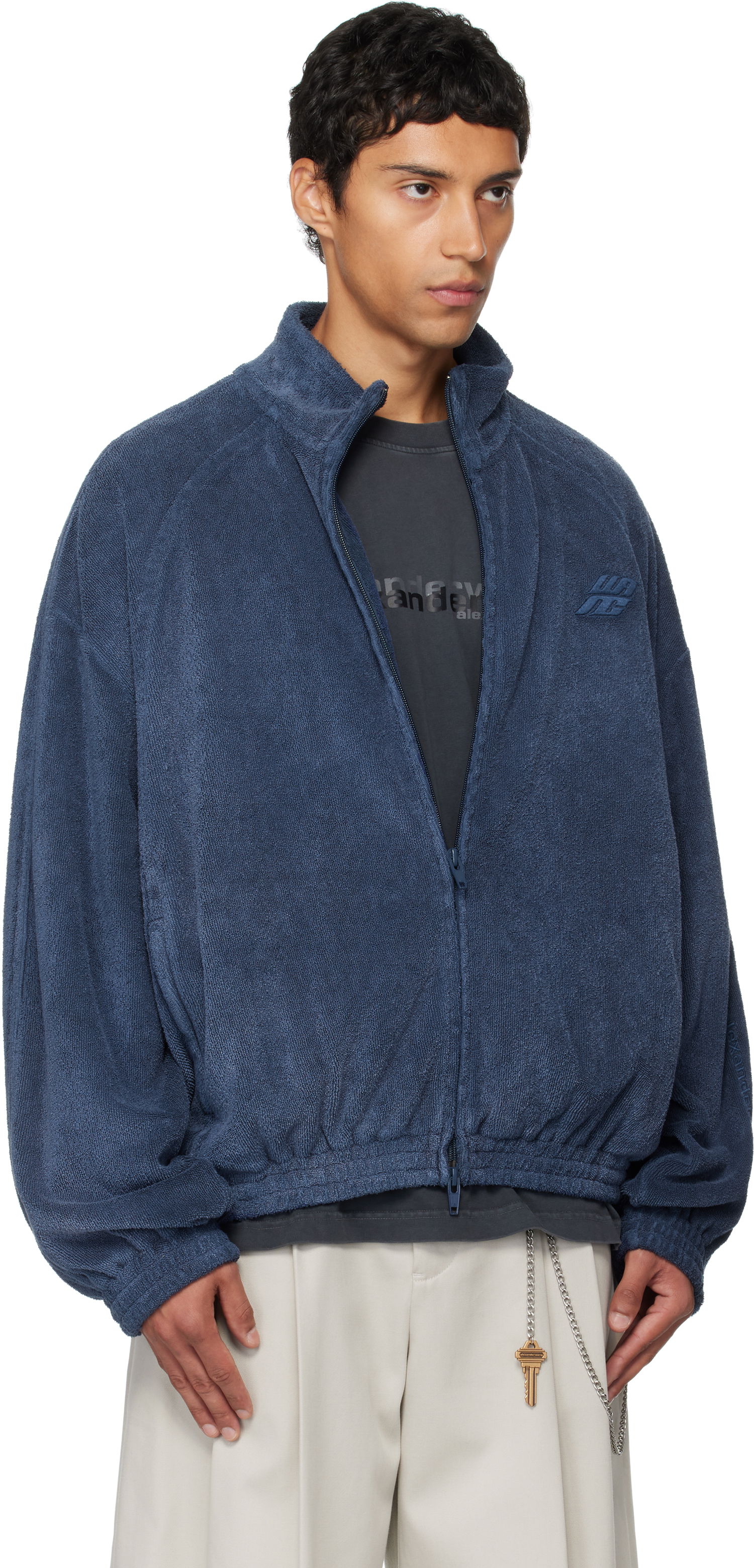 Takki Alexander Wang Alexander Wang Relaxed Track Jacket Sininen | 6CC3252062, 1